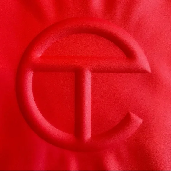 Telfar Shopping Bag Medium Red Vegan Leather Tote NWT - Picture 8 of 12